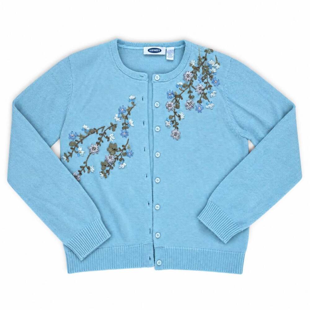 Old Navy Women's Blue Cardigan